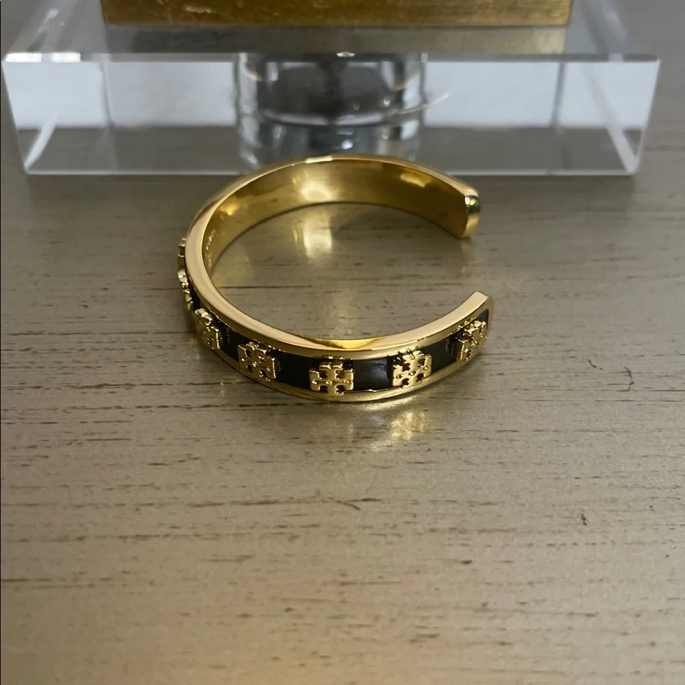 Tory Burch Gold and Black Bracelet - Picture 3 of 4